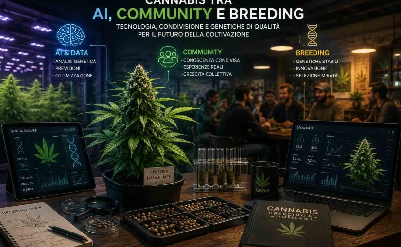 Il futuro della vendita semi cannabis tra AI, community e breeding